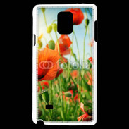 Coque Samsung Galaxy Note 4 Champs de coquelicots