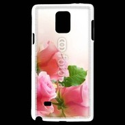 Coque Samsung Galaxy Note 4 Belle rose 2