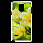 Coque Samsung Galaxy Note 4 Fleurs Frangipane