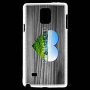 Coque Samsung Galaxy Note 4 Coeur de nature
