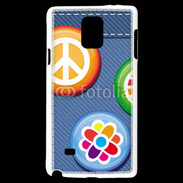 Coque Samsung Galaxy Note 4 Hippies jean's