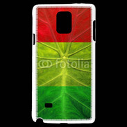 Coque Samsung Galaxy Note 4 Feuille rasta