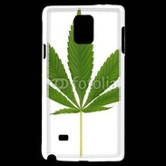 Coque Samsung Galaxy Note 4 Feuille de cannabis