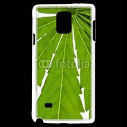 Coque Samsung Galaxy Note 4 Feuille de cannabis 4