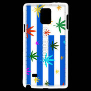 Coque Samsung Galaxy Note 4 Drapeau Uruguay cannabis