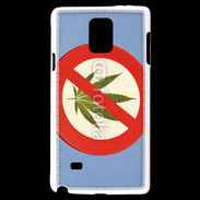 Coque Samsung Galaxy Note 4 Interdiction de cannabis 3