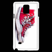 Coque Samsung Galaxy Note 4 Chaussure Converse rouge