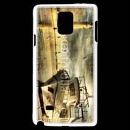 Coque Samsung Galaxy Note 4 Phare et bateau Vintage
