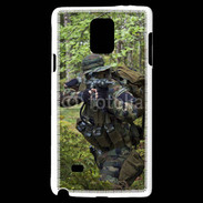 Coque Samsung Galaxy Note 4 Militaire en forêt