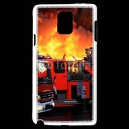 Coque Samsung Galaxy Note 4 Intervention des pompiers incendie