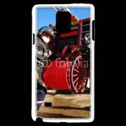 Coque Samsung Galaxy Note 4 Pompiers Rangement matériel fin d'incendie