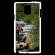 Coque Samsung Galaxy Note 4 Pêche à la truite