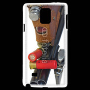 Coque Samsung Galaxy Note 4 Fusil de chasse et couteau
