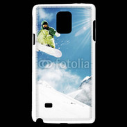 Coque Samsung Galaxy Note 4 Saut en Snowboard 2