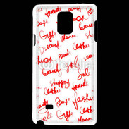 Coque Samsung Galaxy Note 4 Fashion mots