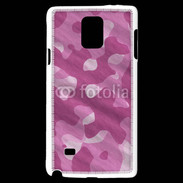 Coque Samsung Galaxy Note 4 Camouflage rose