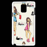 Coque Samsung Galaxy Note 4 Fashion girl 5