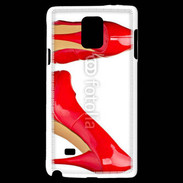 Coque Samsung Galaxy Note 4 Escarpins rouges
