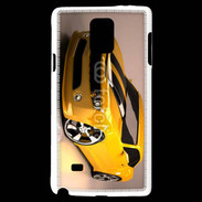 Coque Samsung Galaxy Note 4 Belle voiture jaune et noire