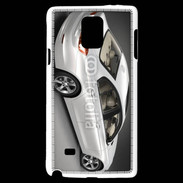 Coque Samsung Galaxy Note 4 Sport car blanche