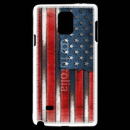 Coque Samsung Galaxy Note 4 USA Grunge drapeau