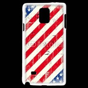 Coque Samsung Galaxy Note 4 USA texture vintage