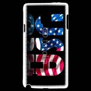 Coque Samsung Galaxy Note 4 Logo USA 5