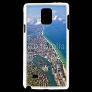 Coque Samsung Galaxy Note 4 Vue aérienne de la cote de Miami