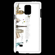Coque Samsung Galaxy Note 4 Tour du monde 3
