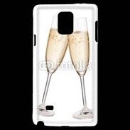 Coque Samsung Galaxy Note 4 Coupes de Champagne