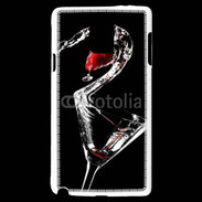 Coque Samsung Galaxy Note 4 Cocktail de fraise