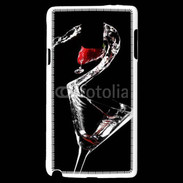 Coque Samsung Galaxy Note 4 Cocktail de fraise