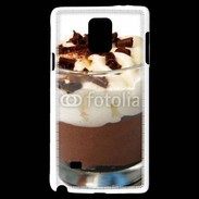Coque Samsung Galaxy Note 4 Verrine dessert chocolat