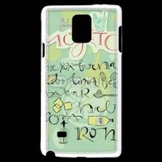 Coque Samsung Galaxy Note 4 Recette cocktail Mojito
