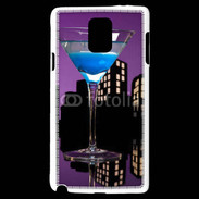 Coque Samsung Galaxy Note 4 Blue martini