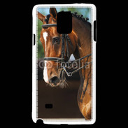 Coque Samsung Galaxy Note 4 Dressage cheval 1