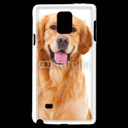 Coque Samsung Galaxy Note 4 Chien Golden