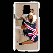 Coque Samsung Galaxy Note 4 Bulldog anglais en tenue