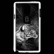 Coque Samsung Galaxy Note 4 Tigre du Bengale en noir et blanc