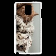 Coque Samsung Galaxy Note 4 Sieste de chatons