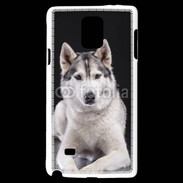 Coque Samsung Galaxy Note 4 Chien Husky de Sibérie