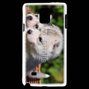 Coque Samsung Galaxy Note 4 Chiot Husky de Sibérie 3