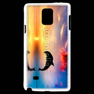 Coque Samsung Galaxy Note 4 Dauphin dans l'océan 5