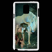 Coque Samsung Galaxy Note 4 Licorne
