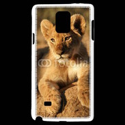 Coque Samsung Galaxy Note 4 Portrait de lionceau 100