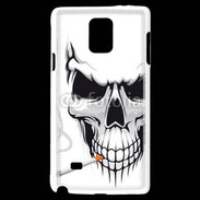 Coque Samsung Galaxy Note 4 Tête de mort fumeur
