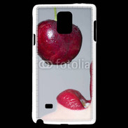 Coque Samsung Galaxy Note 4 Cerise et bouche 3