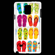 Coque Samsung Galaxy Note 4 Flip flop de tongues