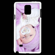 Coque Samsung Galaxy Note 4 Amour de bébé en violet