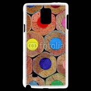 Coque Samsung Galaxy Note 4 Art crayon de couleur